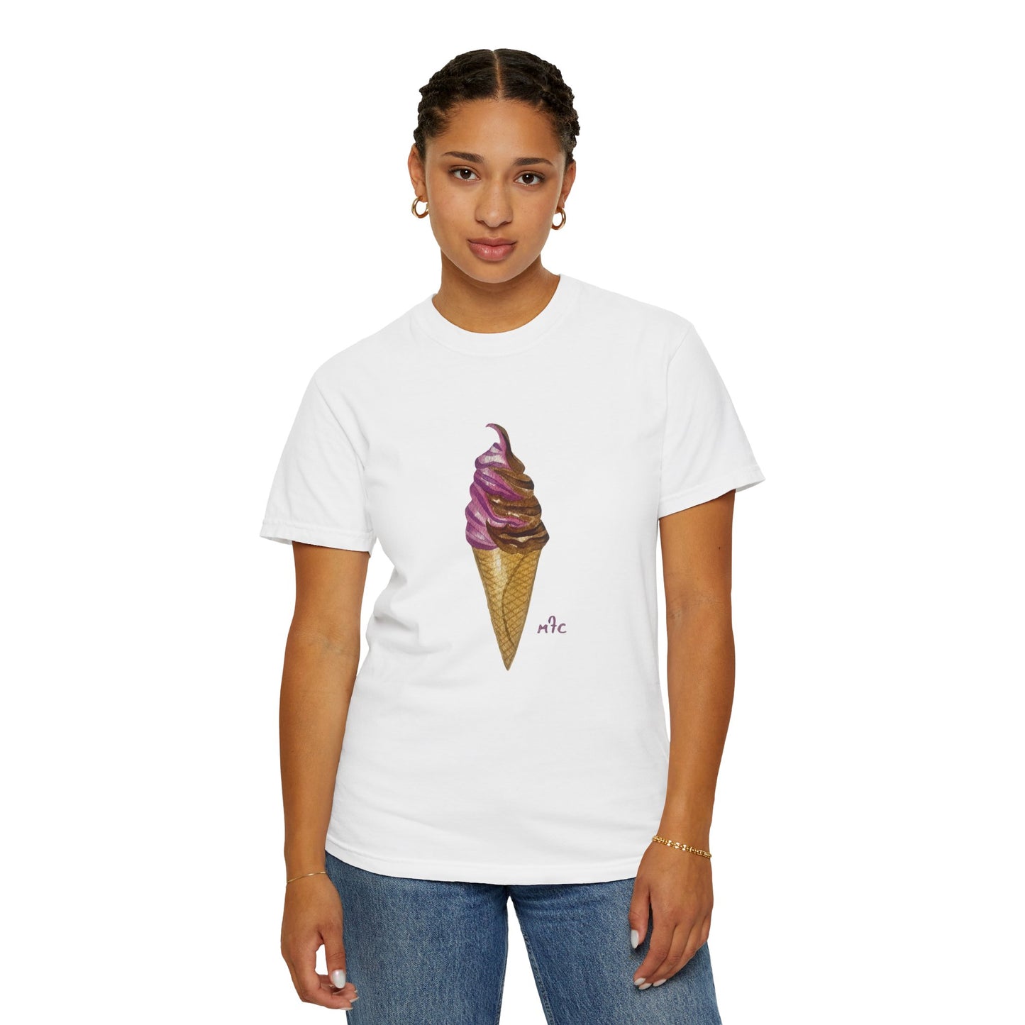 Ice Cream Cone T-Shirt — "Take Your Licks with Cape Cod Cones" Graphic Tee