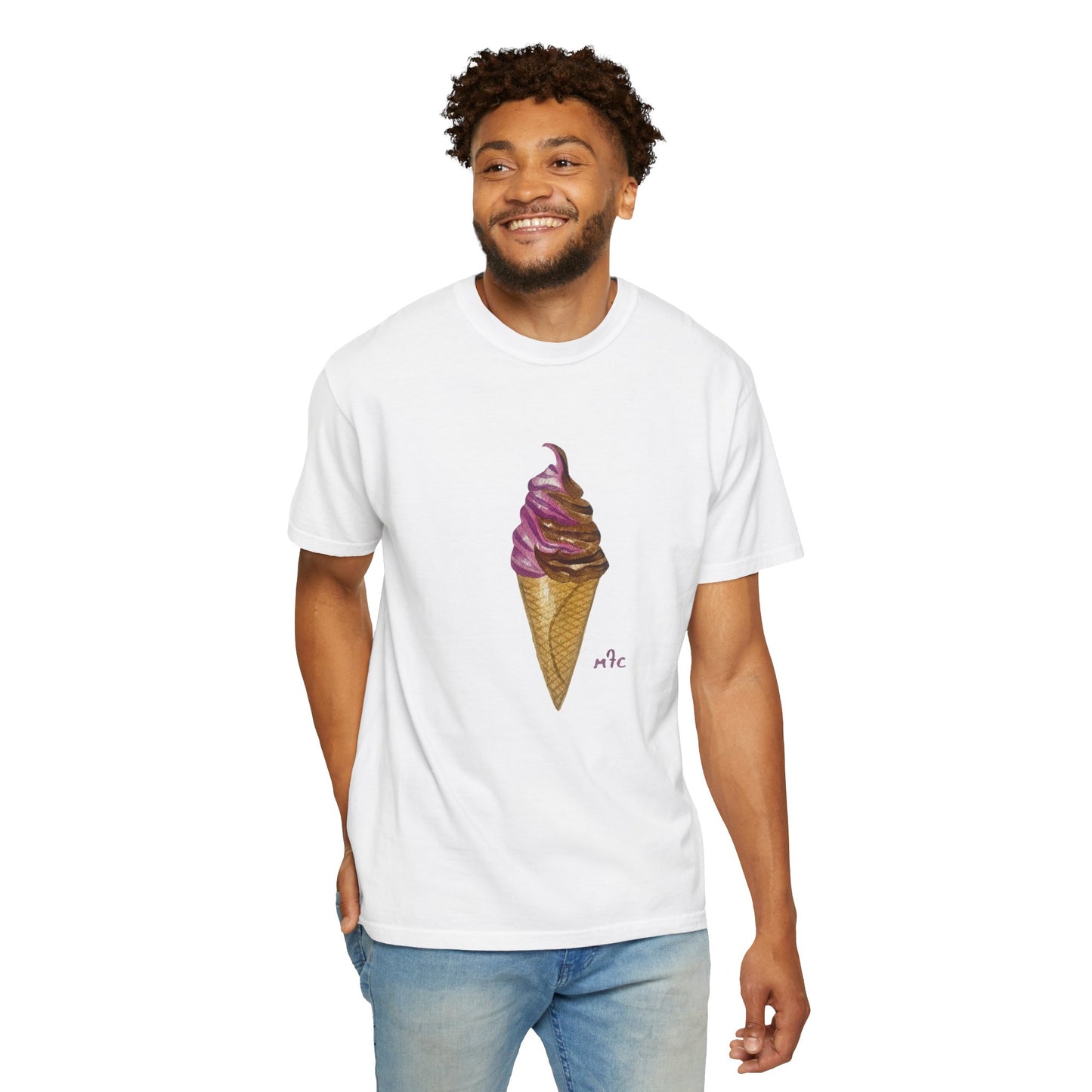 Ice Cream Cone T-Shirt — "Take Your Licks with Cape Cod Cones" Graphic Tee