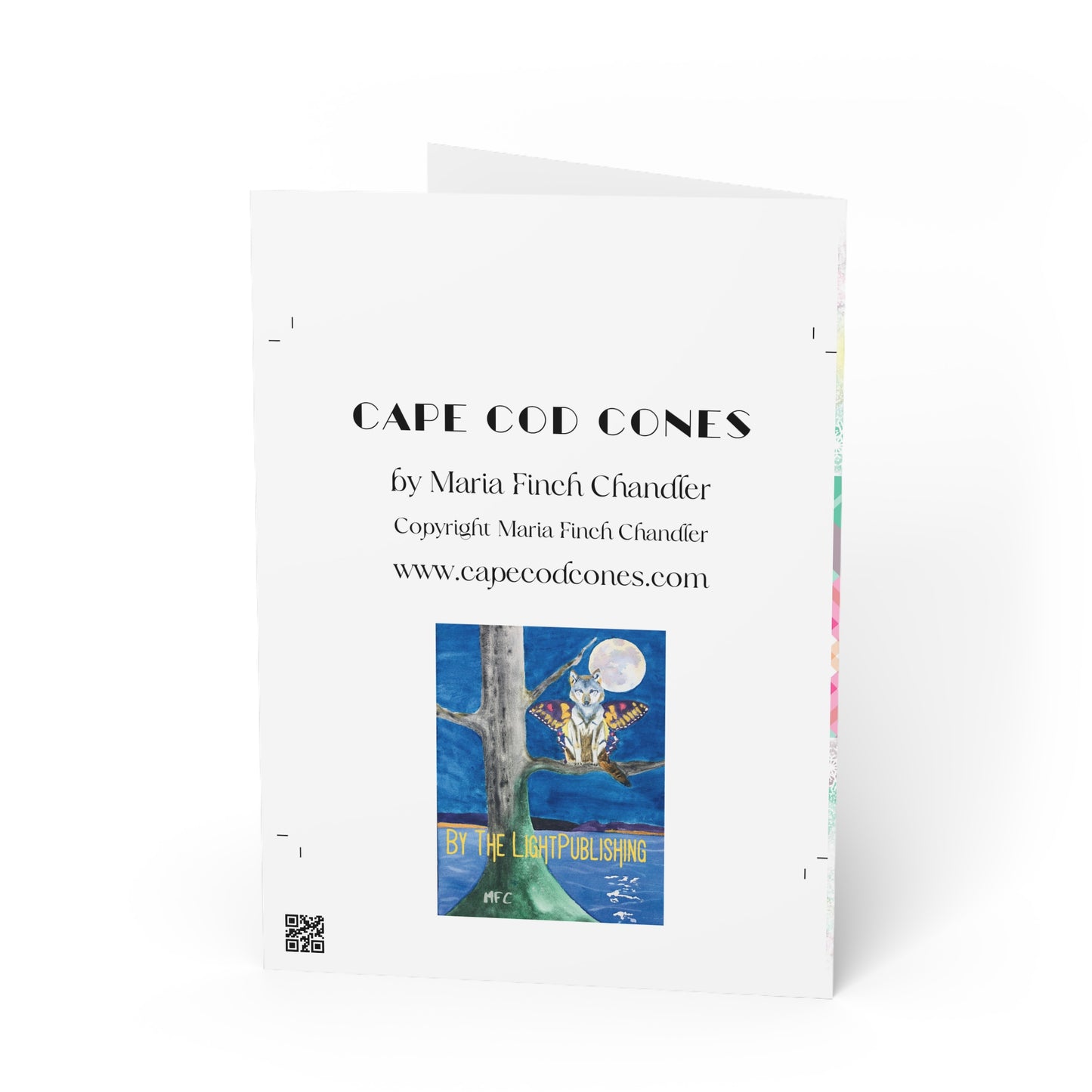 Merry & Bright Whimsical Ice Cream Cone Christmas Greeting Card - Colorful Ice Cream Greeting Cards, Fun Christmas cards, Thank You Cards, Handmade Greeting Cards, Party Invites, Ice Cream Lover Gift