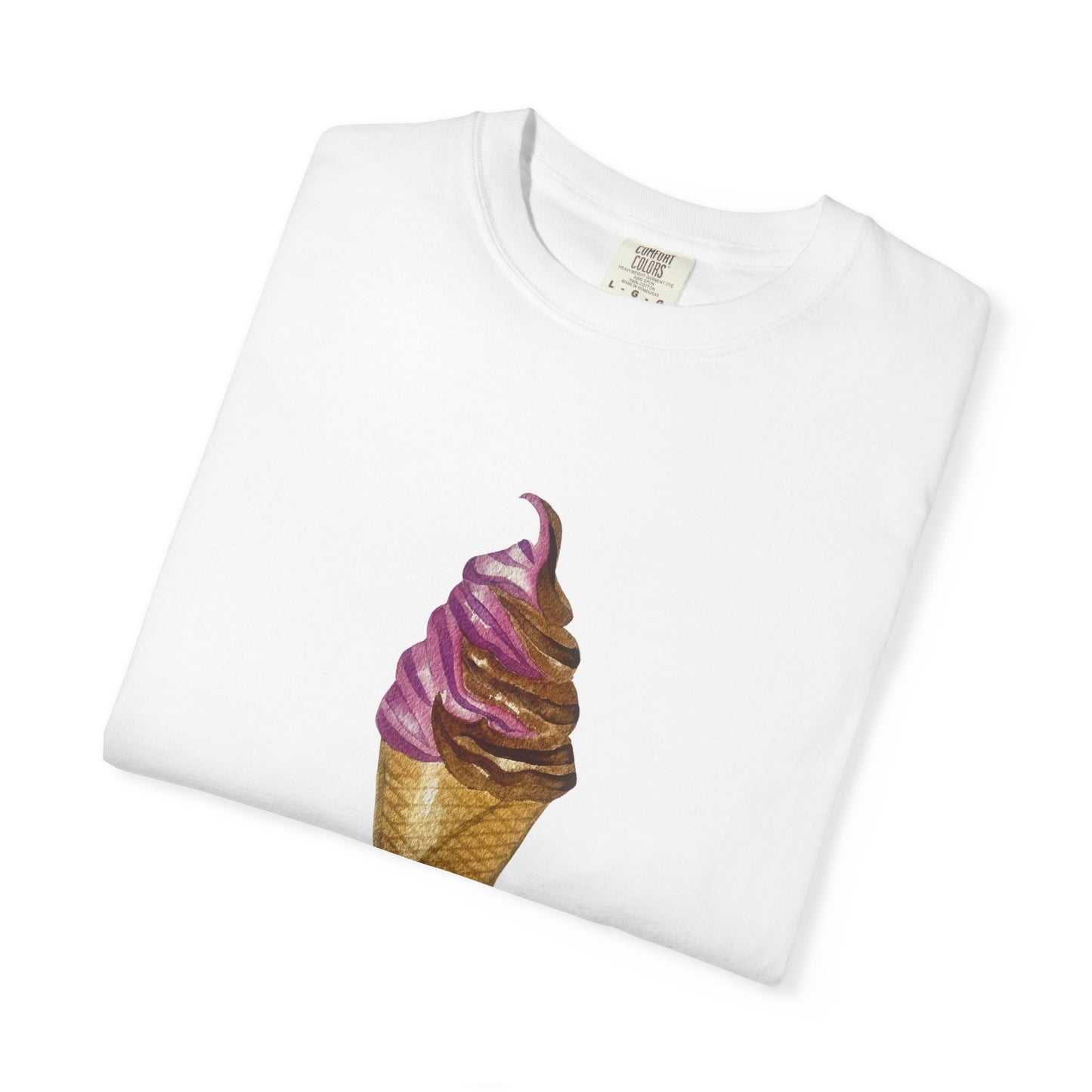 Ice Cream Cone T-Shirt — "Take Your Licks with Cape Cod Cones" Graphic Tee